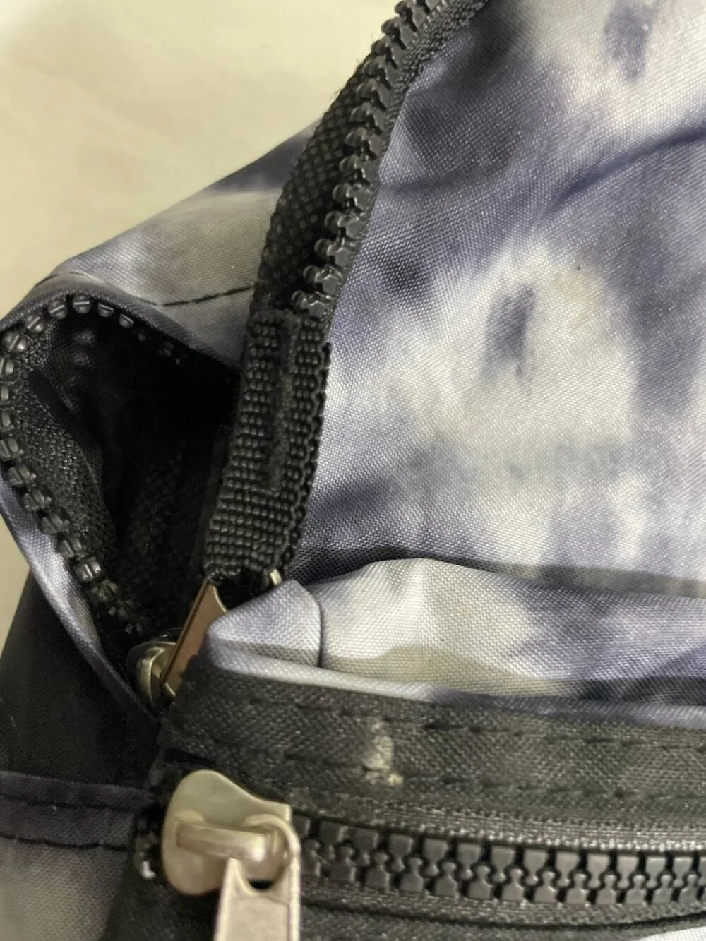 Disney Mickey Mouse Mini Backpack Gray Black Tie Dye Kids Small Daypack Bag